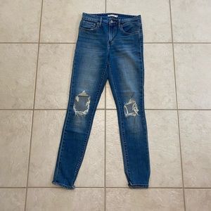 Levi 721 skinny jeans